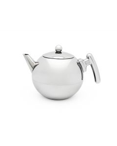 Teapot Bella Ronde 1.2L flat, chrom. fitt.