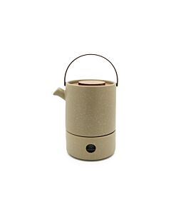 Tea set Umea 1.2L with warmer loam grey