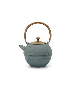 Teapot Sakura 1.2L cast iron blue