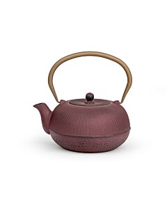 Teapot Sichuan 1L cast iron plum