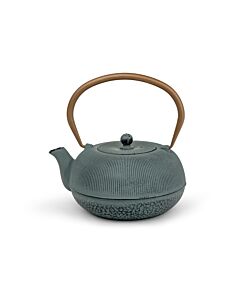 Teapot Sichuan 1L cast iron blue