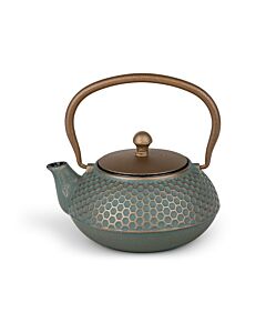 Teapot Jiangxi 0.7L cast iron blue