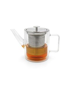 Teapot San Remo 1.0L double walled glass