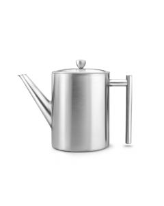 Teapot Minuet Cylindre 1.2L satin finish