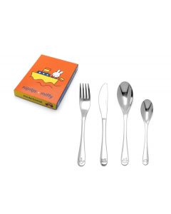 Children's cutlery 4pcs Miffy vehicles s/s