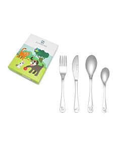 Children's cutlery 4-pcs Pets s/s