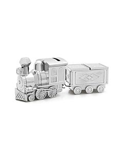 Money/tooth box Locomotive silver colour
