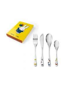 Children's cutlery 4-pcs miffy plays s/s