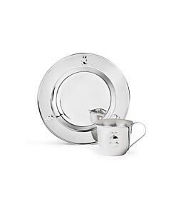Miffy set baby cup and plate stainless steel