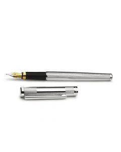 Fountain pen Excelsior Diamond 14cm silver