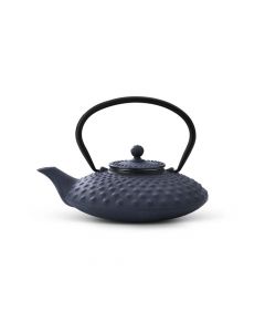Teapot Xilin 0.8L cast iron blue