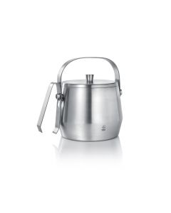 Ice bucket 1,0L with lid and tongs