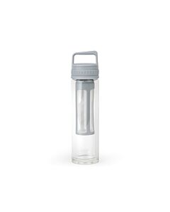 Cold brew infuser bottle Moshi glass grey