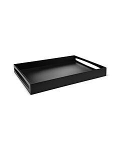 Tray 55x40x6cm MDF black