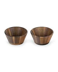 Bowl small Oviedo acacia s/2