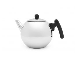 Teapot Bella Ronde 1.2L flat black fitt.