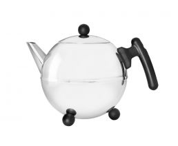 Teapot Bella Ronde 1.2L black fitt.