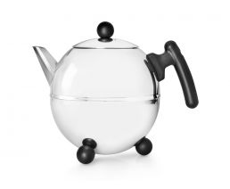 Teapot Bella Ronde 1.5L black fittings