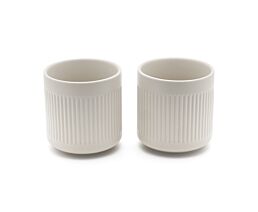 Tea mug Skagen white s/2