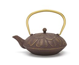 Teapot Kunming 1.3L cast iron aubergine