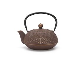Teapot Anhui 0.9L cast iron aubergine