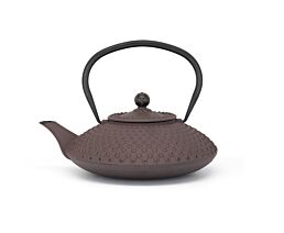 Teapot Xilin 1.25L cast iron aubergine