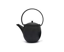 Teapot Sendai 1.2L cast iron black