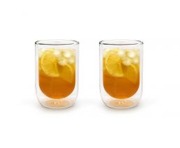 Double walled glass 290ml s/2