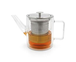 Teapot San Remo 1.0L double walled glass