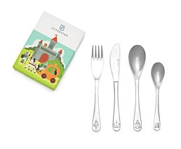 Children's cutlery 4-pcs Knights and princesses s/s