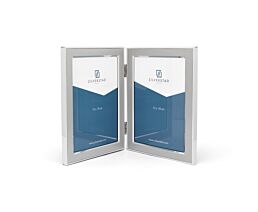 Photo frame Padua 2x 13x18 aluminium