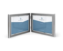 Photo frame Padua 2x 18x13 aluminium