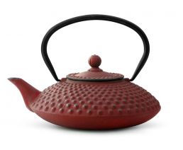 Teapot Xilin 1,25L cast iron red