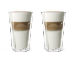 Double w. glass Latte Macchiato 280ml s/2