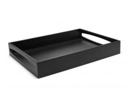 Tray 40x30x6cm MDF black