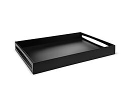 Tray 55x40x6cm MDF black